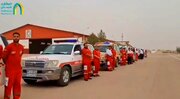 اعزام بیش از ۴۰۰ نفر نجاتگر جمعیت هلال احمر استان کرمان برای پوشش امدادی مراسم تشییع رهبر شهید