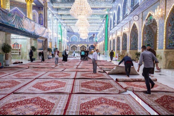 خانه خدا در انتظار عاشقان/ مسجد امام موسی کاظم(ع) قم آماده پذیرایی و اسکان از زائران تشییع رهبر شهید