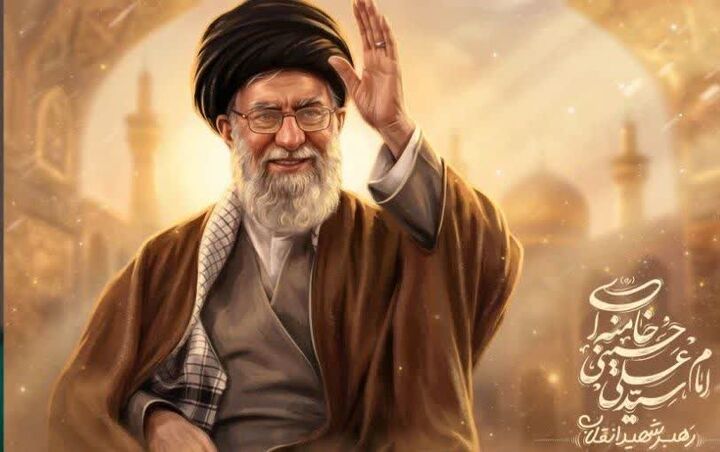 خلق اثر هنری بدیع در حاشیه تشییع پیکر قائد امت