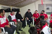 تاکید رییس هلال احمر بر خدمت‌رسانی دقیق و دلسوزانه به عزاداران رهبر شهید