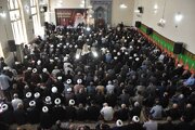 آیین عزاداری و وداع با آقای شهید ایران در حوزه علمیه کمالیه خرم‌آباد