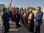کازرون در مسیر بدرقه آفتاب؛ ۴۰۰ زائر از دیار سلمان فارسی راهی تهران شدند