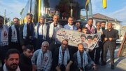 اعزام ۶٠٠ نفر زائر خویی تحت عنوان بدرقه آفتاب به تهران