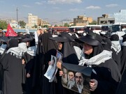 بدرقه کاروان اعزامی کردستان به مراسم تشییع رهبر شهید