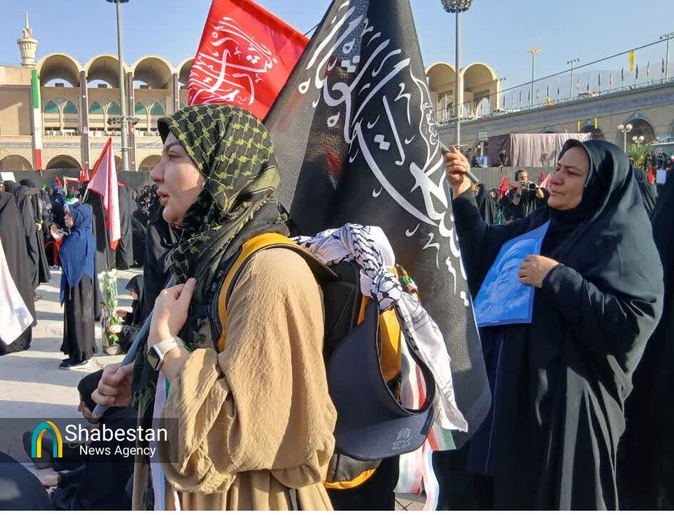 وداع مادران جوان با رهبر شهید؛ روایت اشک و ایستادگی