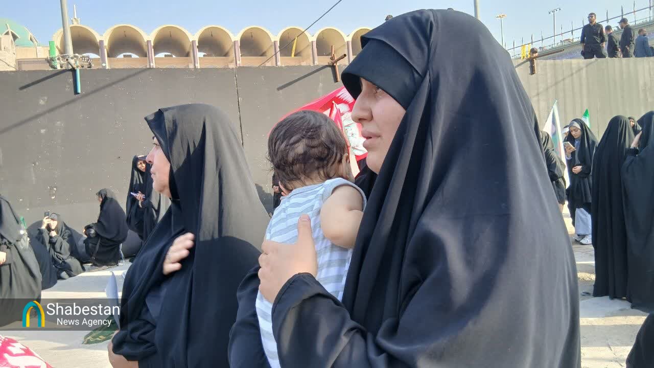 وداع مادران جوان با رهبر شهید؛ روایت اشک و ایستادگی
