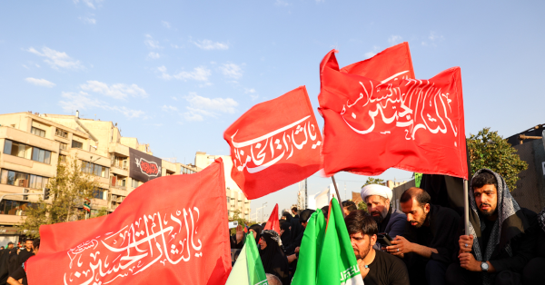 حزن ماندگار،عهد جاودان بچه های مسجد در تشییع رهبر جان فدای انقلاب
