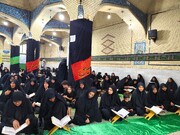 اهالی محله مسجد الرسول جیرفت در سوگ قائد شهید امت