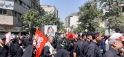 حضور گسترده مردم در مراسم تشییع «آقای شهید ایران»