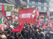 میدان انقلاب تهران در روز تشییع آقای شهید ایران