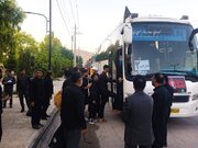 اعضای کانون‌های مساجد داراب در قالب کاروان «بدرقه آفتاب» راهی قم شدند