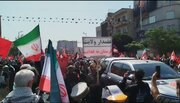 حضور لرستانی‌ها در مراسم بدرقه رهبر شهید انقلاب