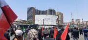 آخرین دیدار مردم با آقای شهید ایران