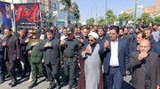اجتماع باشکوه مردم کوهدشت در مراسم عزاداری رهبر شهید انقلاب