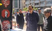 بازدید رئیس بنیاد شهید از مواکب بنیاد /تاکید بر خدمات رسانی شایسته با تمامی ظرفیت ها به زائران مراسم تشییع رهبر شهید