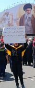 وداع با رهبر شهید ایران/ خبرنگار افتخاری