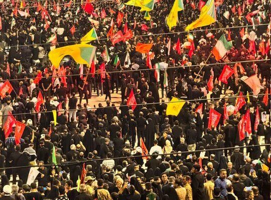 تاکید جنبش النجباء و کتائب حزب‌الله عراق بر ادامه راه رهبر شهید ایران + فیلم