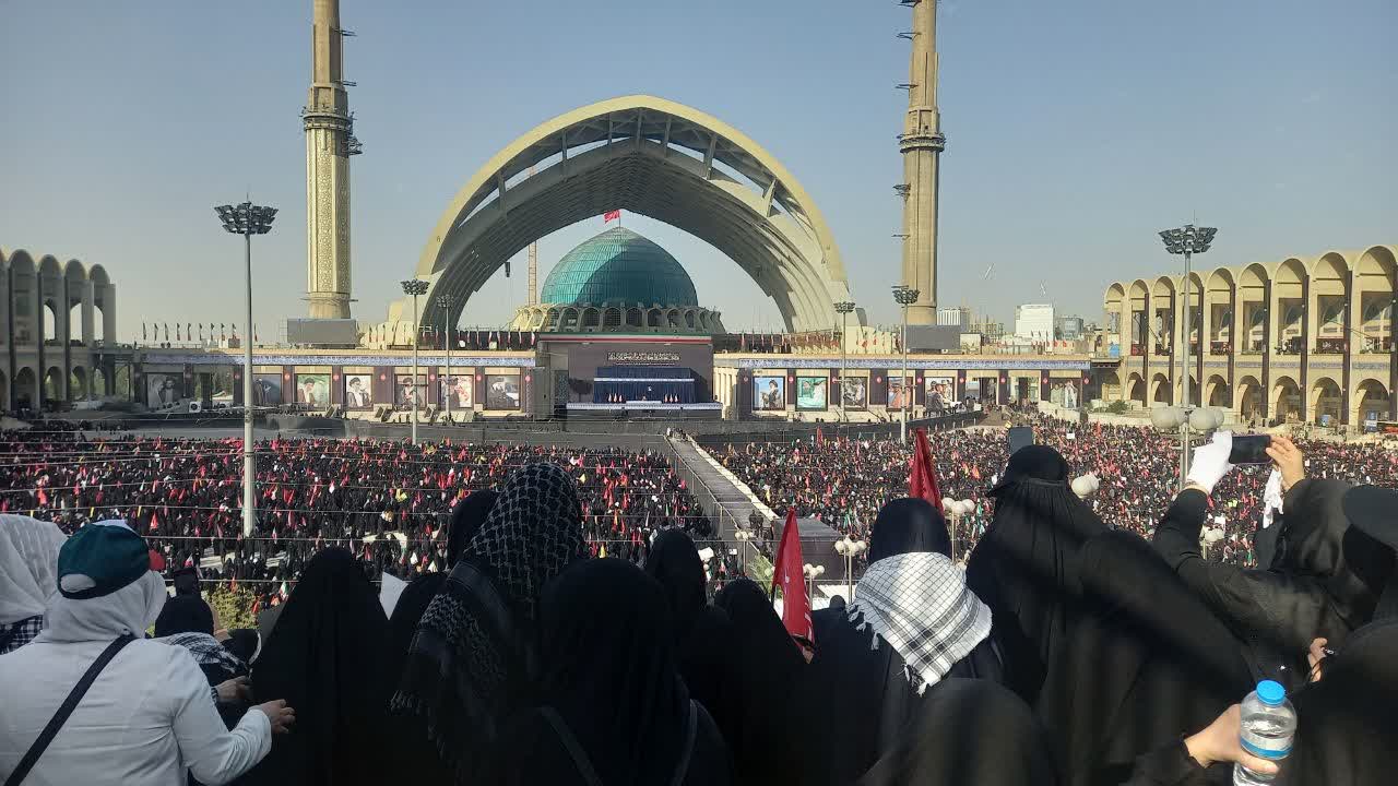 عهد با رهبرشهیدانقلاب اسلامی ؛ روایت حضور پرشور اعضای کانون‌های مساجد سمنان
