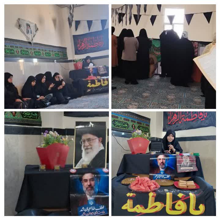 برافراشتن پرچمِ میثاق در قلبِ همدان؛ برپایی غرفه فرهنگی ستاد کانون‌های مساجد استان در سوگ رهبر شهید
