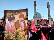 تجدید بیعت ملت ایران با مقام معظم رهبری در مسجد مقدس جمکران
