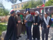 بازدید رئیس شورای هماهنگی تبلیغات اسلامی کهگیلویه و بویراحمد از مواکب خدمت‌رسان استان در مشهد