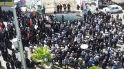 اجتماع باشکوه جاماندگان مراسم وداع آقای شهید ایران در رومشکان