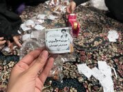 تدارک بسته‌های فرهنگی و پذیرایی مسجد جامع چهارصددستگاه کرج برای زائران مراسم تشییع