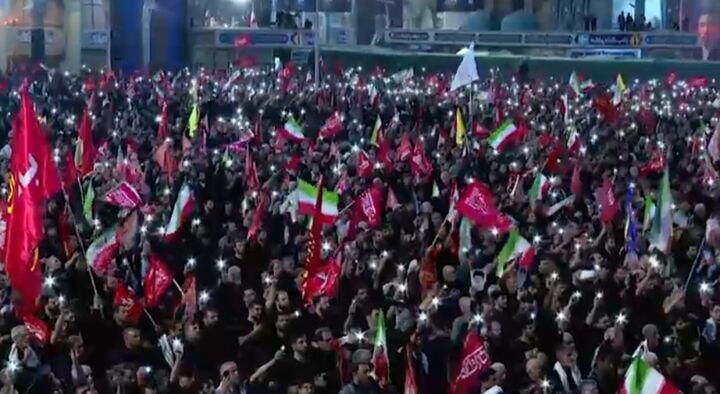 طنین «باید برخاست» در آستان مقدس مسجد جمکران