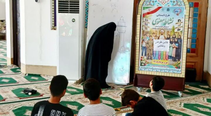 «نشاط معنوی» در جوار آستان احمد بن اسحاق(ره)؛ فرصتی برای تربیت، مهارت‌آموزی و غنی‌سازی اوقات فراغت دانش‌آموزان