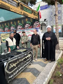 در مسیر عشق و عزاداری؛ موکب «سیدالشهدا» بیارجمند در خدمت عزاداران رهبر شهید