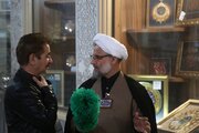 فعالیت ویژه هادیان کریمه در ایام تشییع قائد شهید در حرم بانوی کرامت