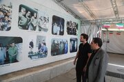 جکسون هینکل در موزه ملی انقلاب اسلامی و دفاع مقدس؛ آشنایی با روایت نقش رهبر شهید در دوران دفاع مقدس