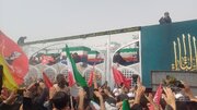 از مداحی در مقابل پیکر رهبر شهید تا اشک‌های بیدریغ اعضای کانون گلمحمدی در گرمای سوزان قم
