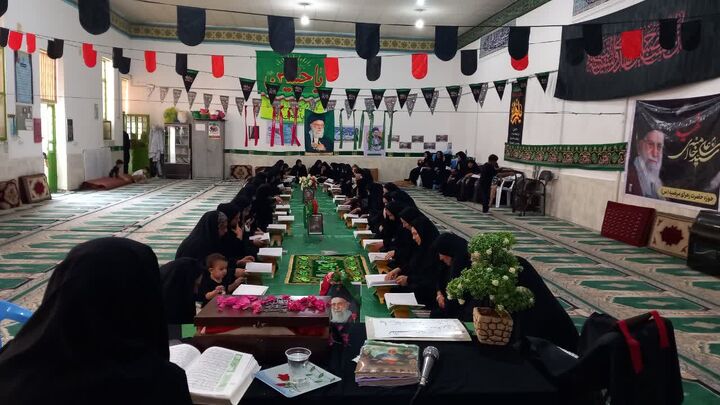 کانون شهیدان خسروانی داراب؛ میعادگاه زمزمه‌های قرآنی در سوگ «قائد شهید امت»