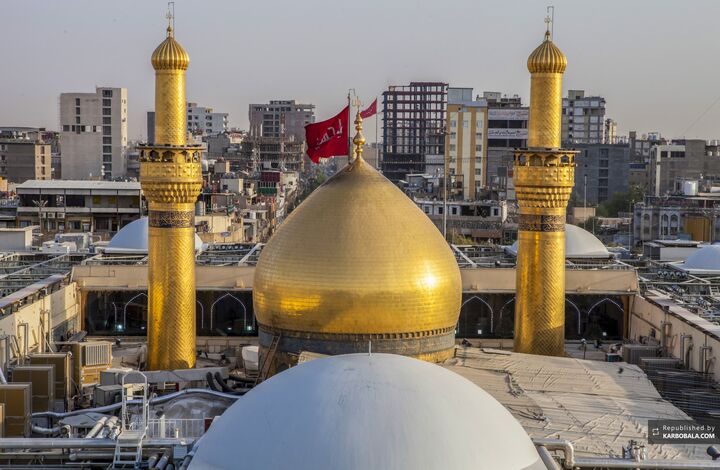 حرم شش گوشه امام شهید را در آغوش گرفت