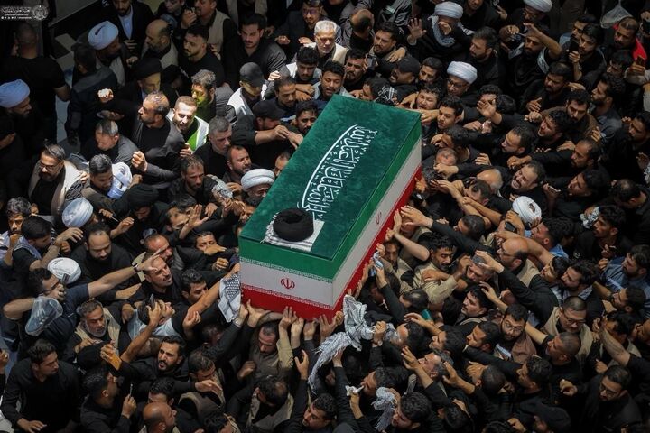 بازتاب گسترده تشییع رهبر شهید ایران در عراق