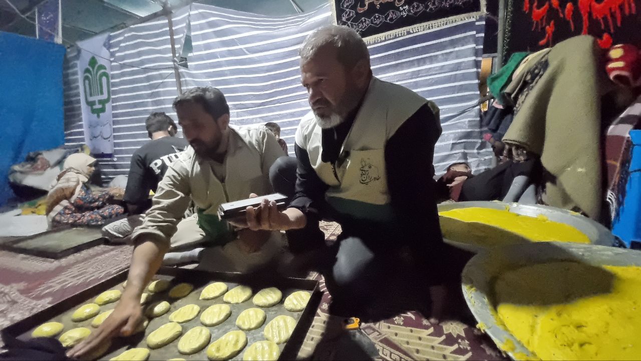 روایت خدمت اهالی روستای تقاب خوسف در باغ رضوان