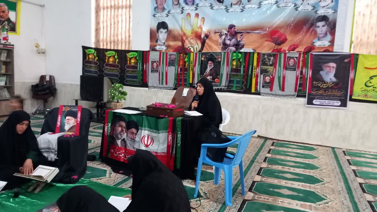 کانون شهیدان خسروانی داراب؛ میعادگاه زمزمههای قرآنی در سوگ «قائد شهید امت»
