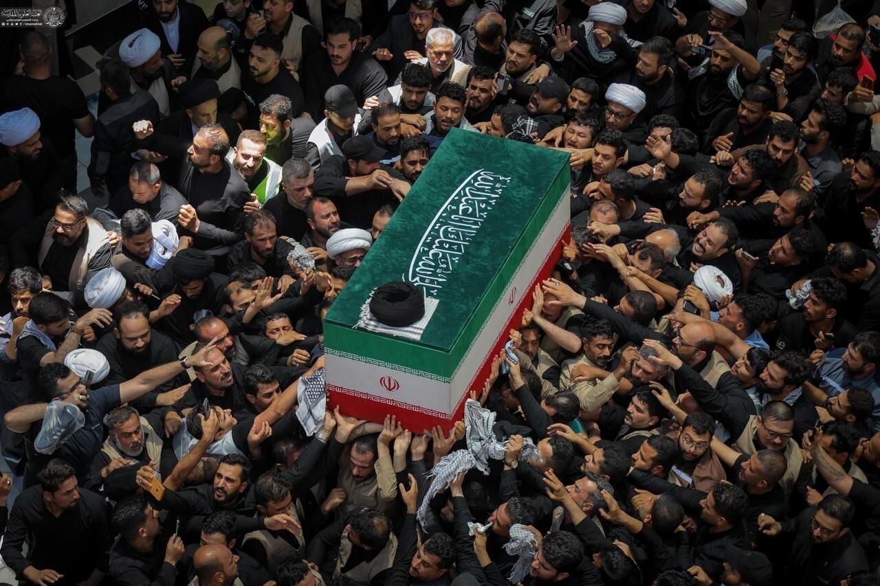 بازتاب گسترده تشییع رهبر شهید ایران در عراق
