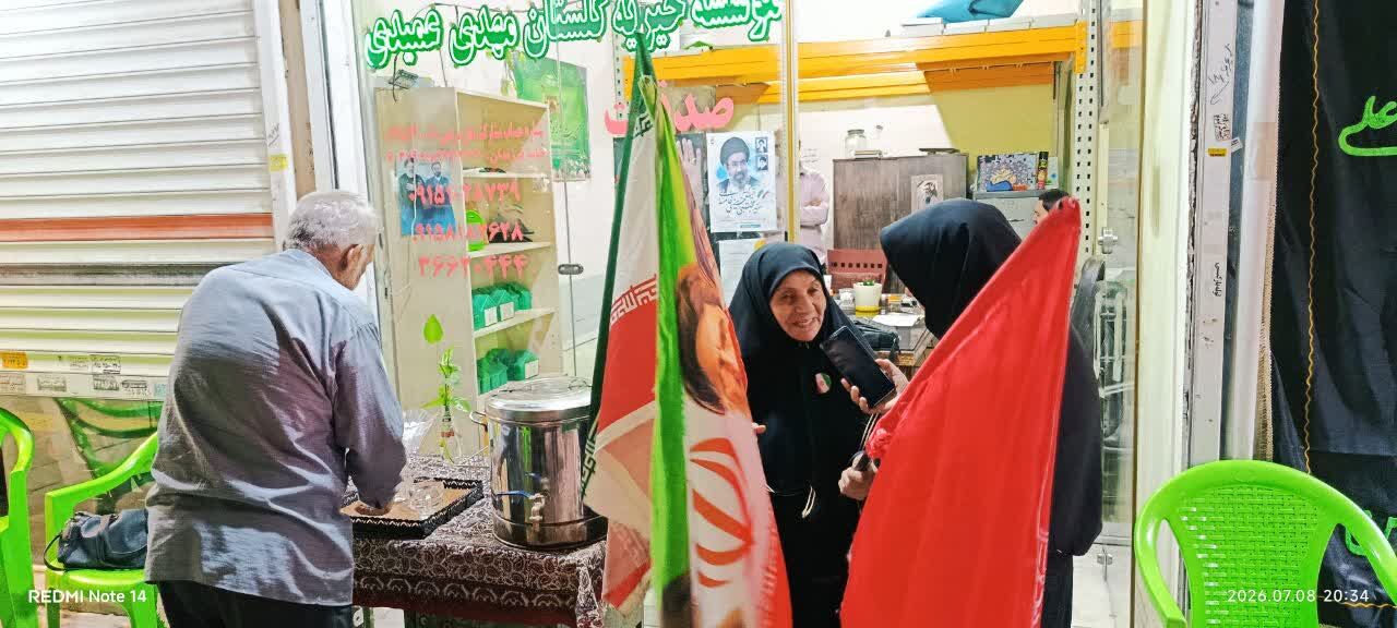 از موکب ۱۲۷ شبه در قاسمآباد تا حرم رضوی/ روایت مادری که راه امدادگرِ اورست را با خدمت به مردم ادامه داد