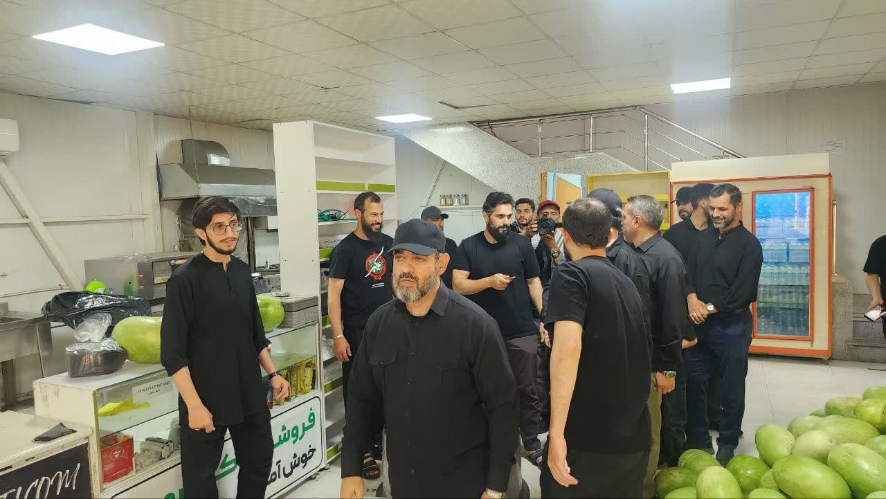 بازدید فرماندهان سپاه قدس گیلان و ناحیه مرکزی رشت از مواکب جهادی در مشهد