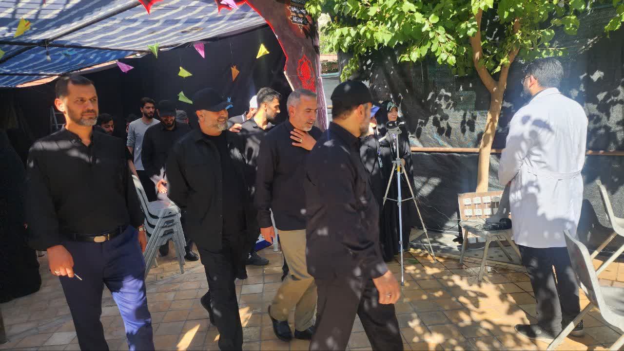 بازدید فرماندهان سپاه قدس گیلان و ناحیه مرکزی رشت از مواکب جهادی در مشهد