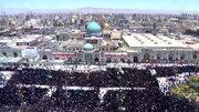 پوشش زنده رسانه‌های عربی از مراسم تشییع و تدفین رهبر شهید در مشهد مقدس