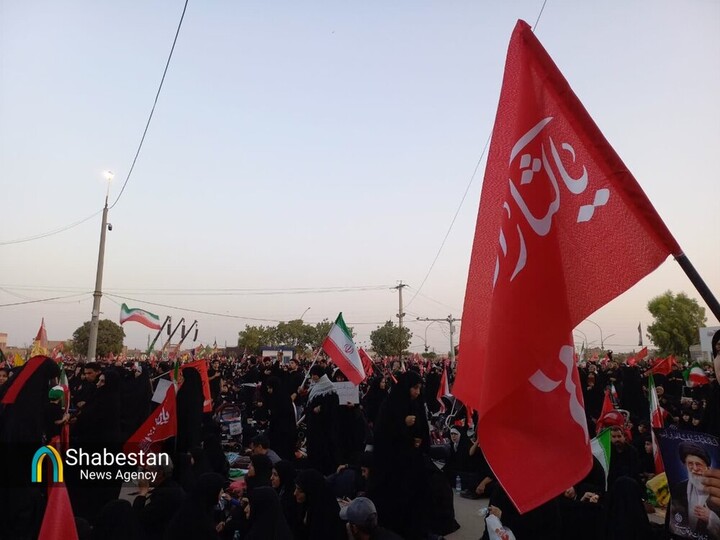 استقرار ۴ موکب از استان مرکزی در مشهد مقدس برای وداع با رهبر