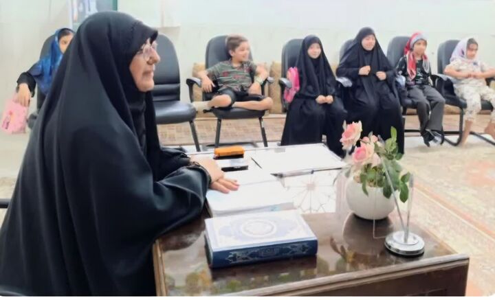 آموزش «نه گفتن» با بازی و قصه در مسجد جلالی