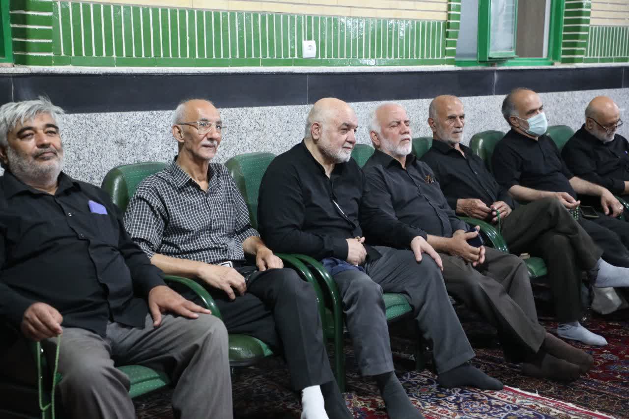 مسجد پنجتن آلعبا (ع) سمنان سیاهپوشِ داغی بزرگ شد