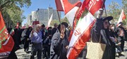 تشییع تاریخی پیکر قائد شهید در مشهد