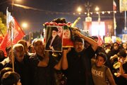 یاسوجی ها با عزاداری و تشییع نمادین، یاد قائد شهید امت را گرامی داشتند