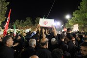 حضور پرشور مردم بیرجند در آیین وداع با شهید "بالیده"