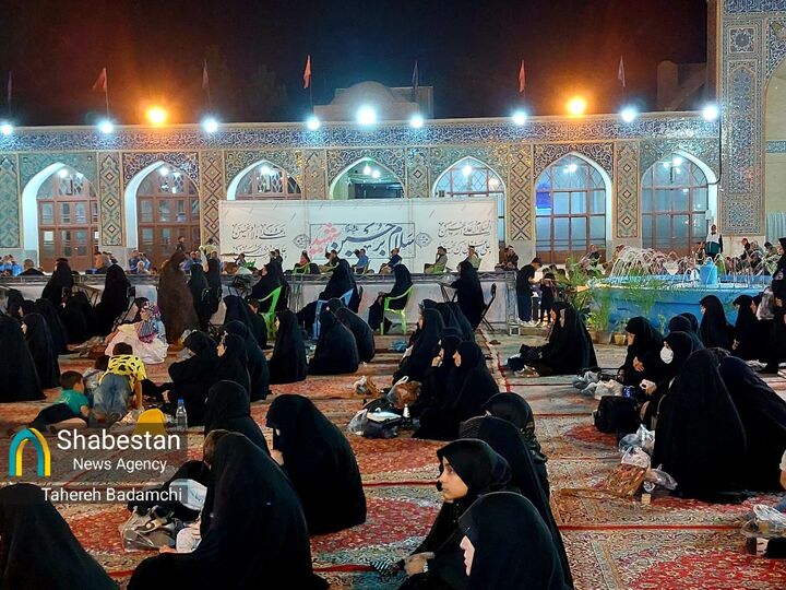 آغاز یک دهه عزاداری در مسجد تاریخی امام(ره) کرمان با حضور حجج اسلام رفیعی و عالی